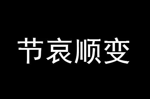 节哀顺变是什么意思